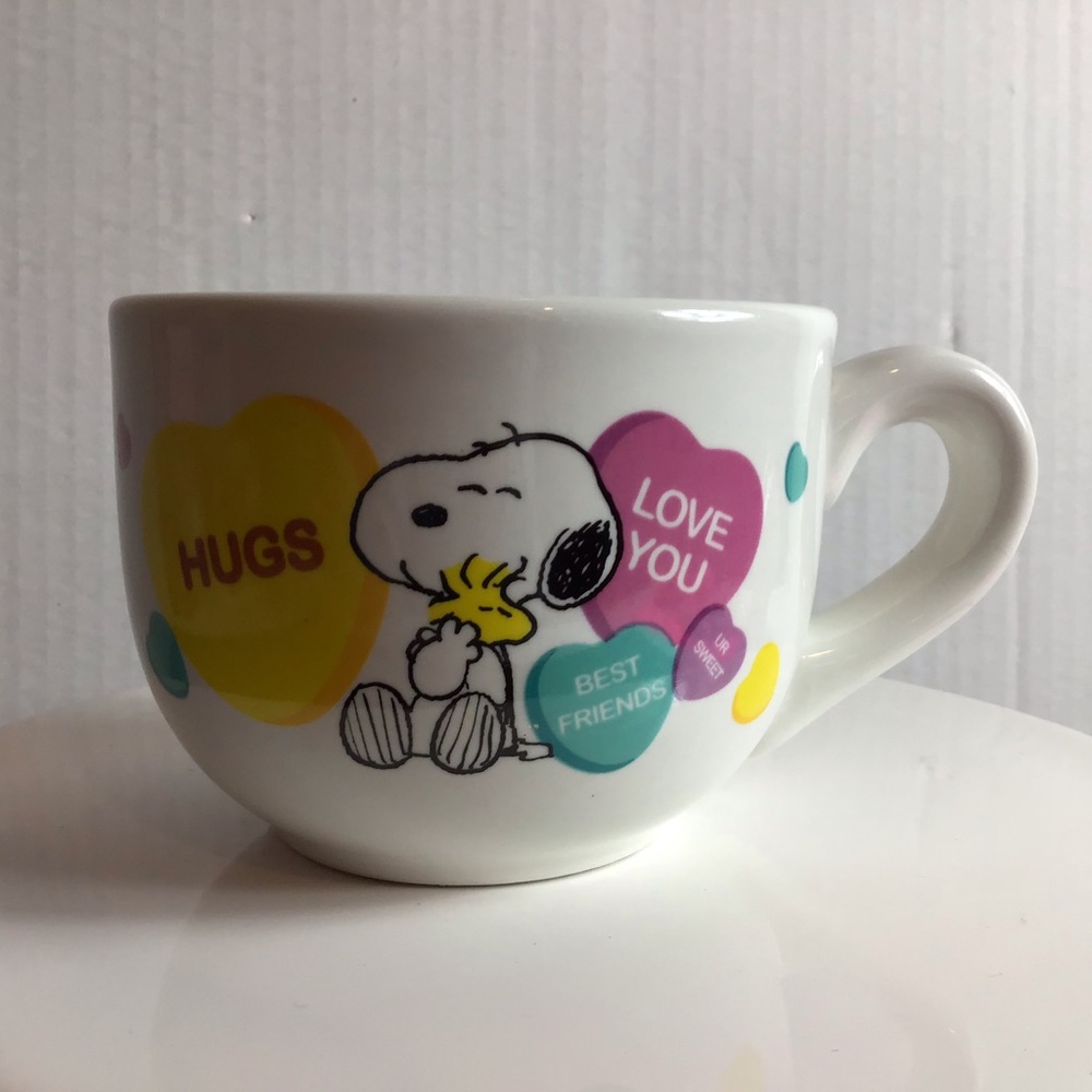 Peanuts Snoopy Valentines Love You Coffee Tea Mug